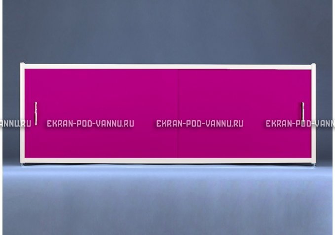 Экран раздвижной EUROPLEX Комфорт фиолетовый – купить по цене 6250 руб. в интернет-магазине в городе Нижний Новгород картинка 1