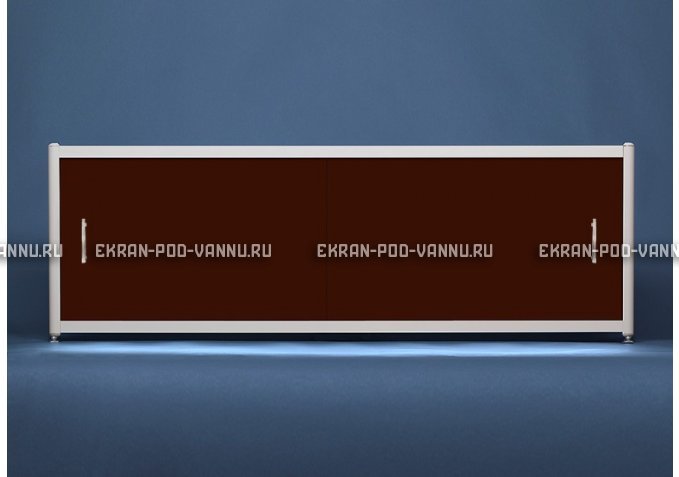 Раздвижной экран EUROPLEX Комфорт шоколад – купить по цене 6750 руб. в интернет-магазине в городе Нижний Новгород картинка 1