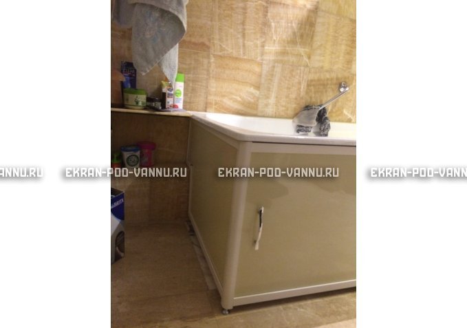 Экран раздвижной EUROPLEX Комфорт слоновая кость – купить по цене 6250 руб. в интернет-магазине в городе Нижний Новгород картинка 4