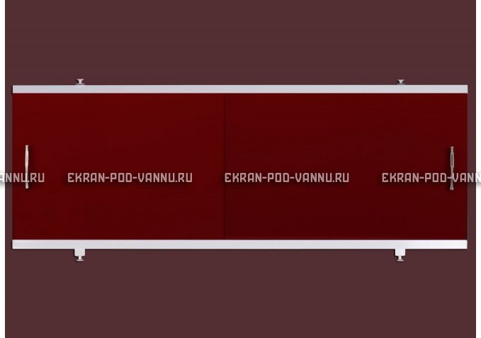 Экран EUROPLEX Универсал бордо под трубы – купить по цене 6250 руб. в интернет-магазине в городе Нижний Новгород картинка 1