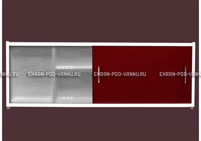 Экран с полочкой - Бордо – купить по цене 6880 руб. в интернет-магазине в городе Нижний Новгород картинка 1