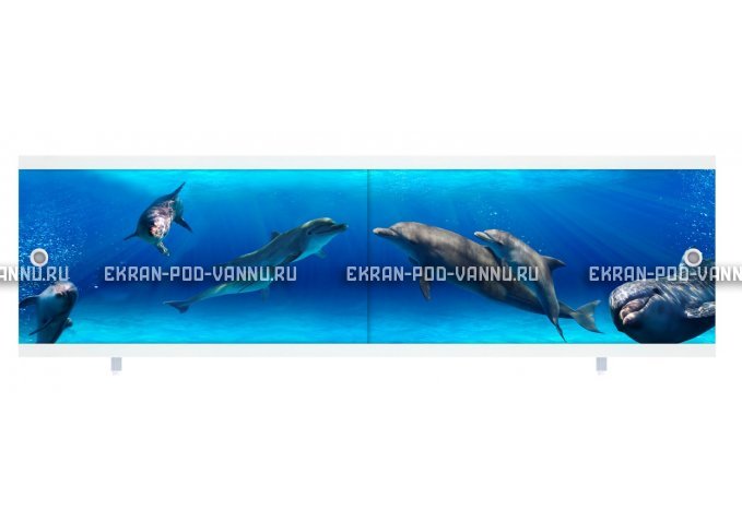 Экран МетаКам Ультралегкий 150 и 170 Дельфины – купить по цене 1590 руб. в интернет-магазине в городе Нижний Новгород картинка 2