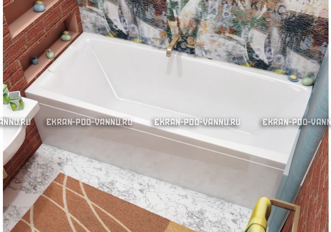 Акриловая ванна Relisan Kristina 170x75 – купить по цене 16160 руб. в интернет-магазине в городе Нижний Новгород картинка 4