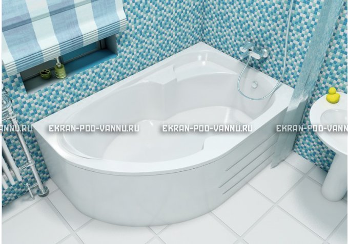 Акриловая ванна Relisan Sofi 170x105 – купить по цене 23480 руб. в интернет-магазине в городе Нижний Новгород картинка 1