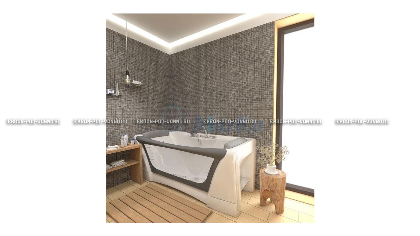 Прозрачная ванна 1MarKa Dolce Vita 180x80 – купить по цене 43200 руб. в интернет-магазине в городе Нижний Новгород картинка 23