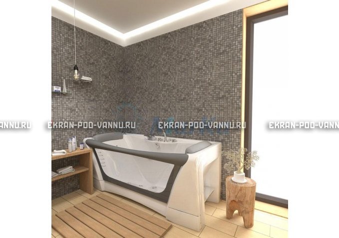 Прозрачная ванна 1MarKa Dolce Vita 180x80 – купить по цене 43200 руб. в интернет-магазине в городе Нижний Новгород картинка 6