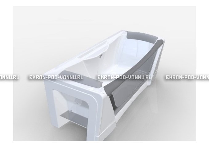 Прозрачная ванна 1MarKa Dolce Vita 180x80 – купить по цене 43200 руб. в интернет-магазине в городе Нижний Новгород картинка 3