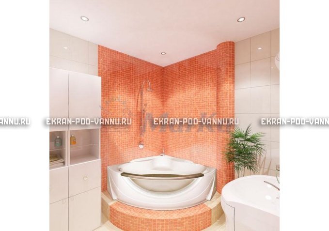 Акриловая ванна 1MarKa Grand Luxe 155х155 – купить по цене 39827 руб. в интернет-магазине в городе Нижний Новгород картинка 4