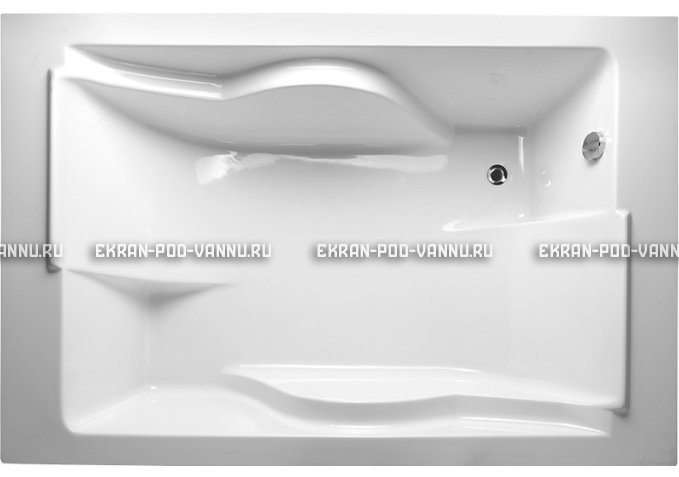 Акриловая ванна Vayer Coral 180x120 – купить по цене 33850 руб. в интернет-магазине в городе Нижний Новгород картинка 2