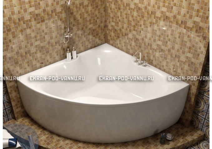 Акриловая ванна Vayer Iryda 150x150 – купить по цене 39550 руб. в интернет-магазине в городе Нижний Новгород картинка 1