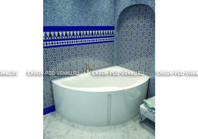 Акриловая ванна Vayer Ismena 160x105 – купить по цене 28350 руб. в интернет-магазине в городе Нижний Новгород картинка 1