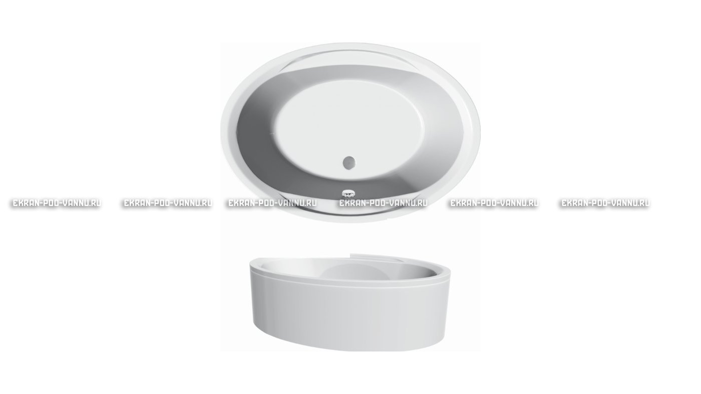 Акриловая ванна Vayer Opal 180x120 – купить по цене 33850 руб. в интернет-магазине в городе Нижний Новгород картинка 12