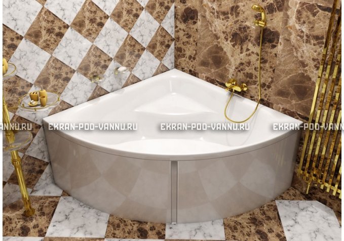 Акриловая ванна Vayer Persefona 140x140 – купить по цене 25230 руб. в интернет-магазине в городе Нижний Новгород картинка 1