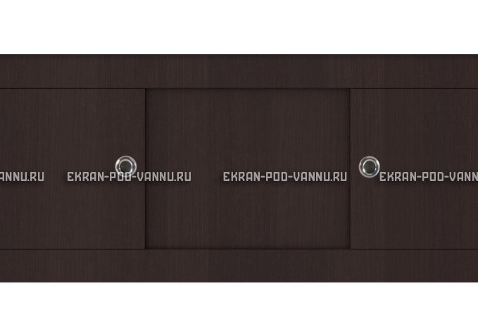 Экран под ванну купе VOD-OK 1700 венге – купить по цене 5920 руб. в интернет-магазине в городе Нижний Новгород картинка 2