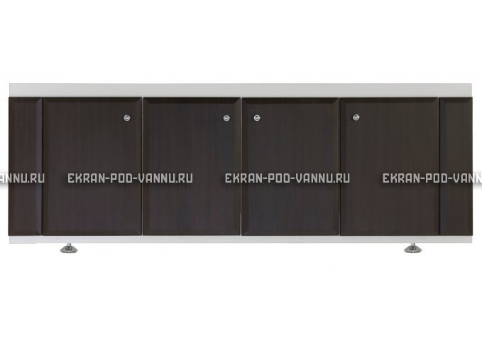 Экран распашной МДФ 180 - Венге – купить по цене 4250 руб. в интернет-магазине в городе Нижний Новгород картинка 2