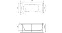Акриловая ванна Relisan Loara 180x80 – купить по цене 23580 руб. в интернет-магазине в городе Нижний Новгород картинка 17