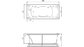 Акриловая ванна Relisan Loara 180x80 – купить по цене 23580 руб. в интернет-магазине в городе Нижний Новгород картинка 8