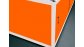 Угловой экран EUROPLEX Комфорт оранжевый – купить по цене 8180 руб. в интернет-магазине в городе Нижний Новгород картинка 5